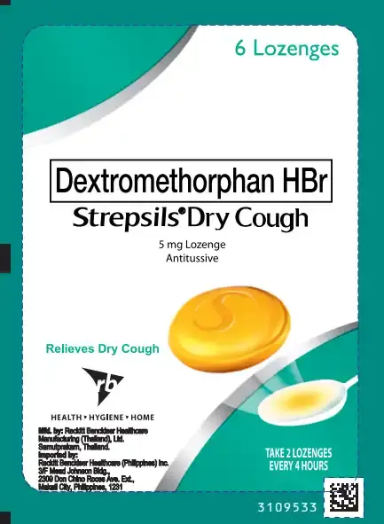 Strepsils® Dry Cough 6s Lozenges