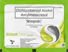 Strepsils® Sugar Free Lemon 6s Lozenges